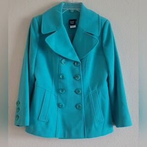 Sharon Young Sz 8 Peacoat Jacket